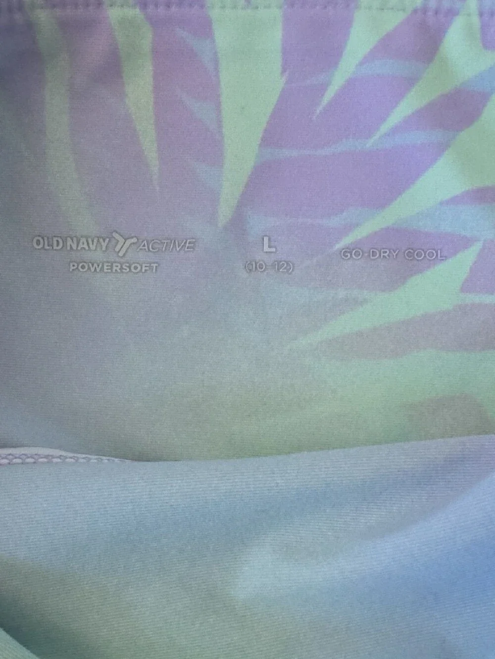 Old Navy pastel ombre